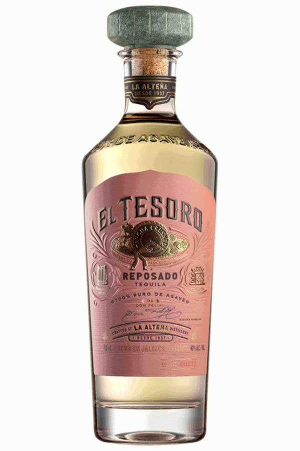 El Tesoro Tequila Reposado - Flask Fine Wine & Whisky