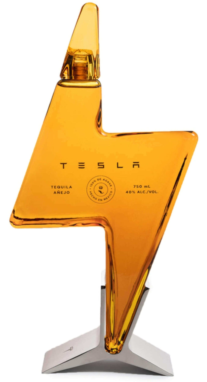 Tesla Tequila Anejo 750ml - Flask Fine Wine & Whisky