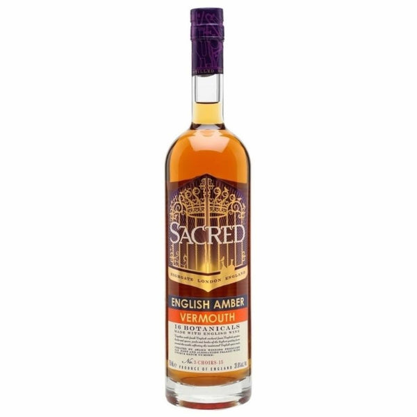 Sacred Spirits English Amber Vermouth - Flask Fine Wine & Whisky