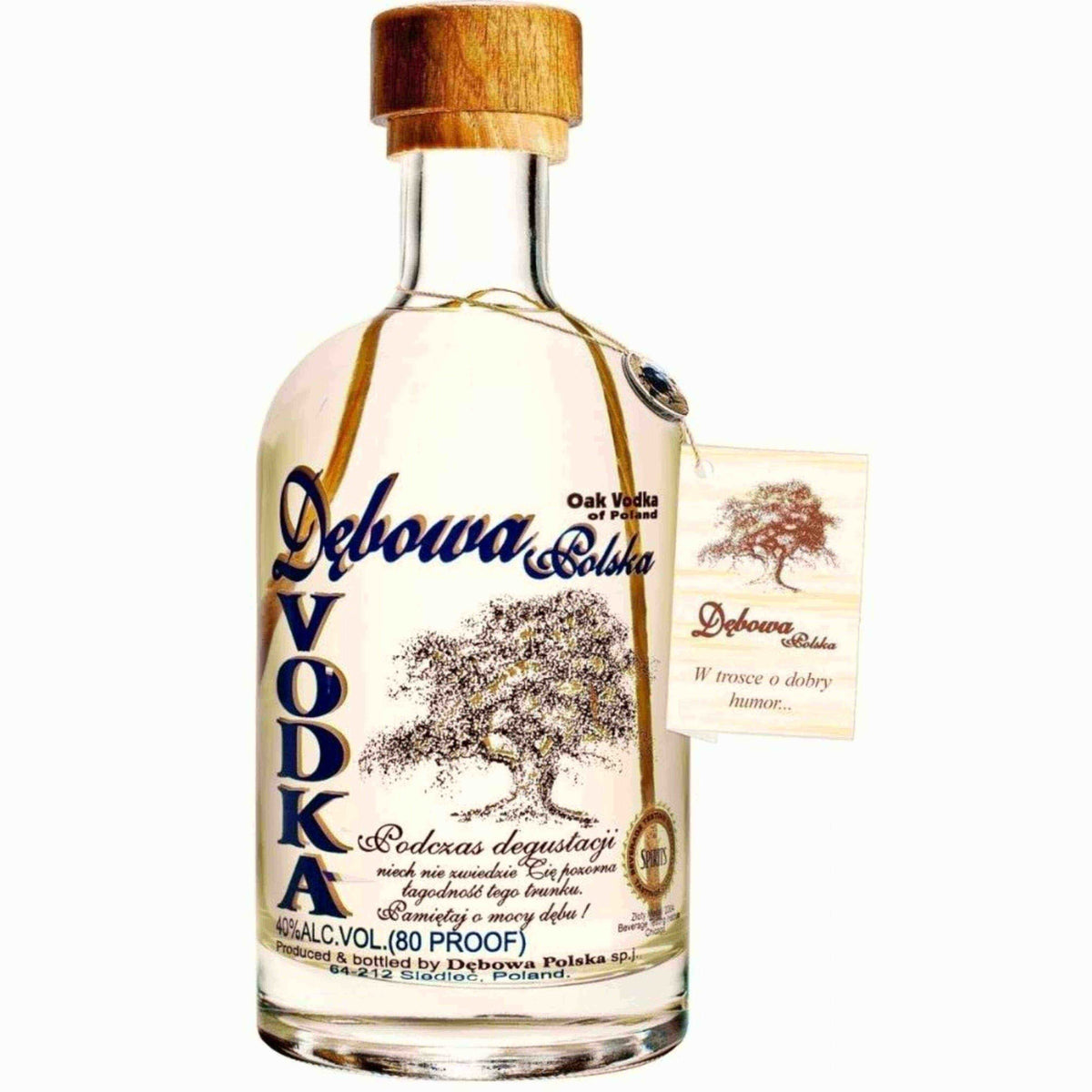 Debowa Polska Oak Vodka 1.75 Liter Swing Cradle