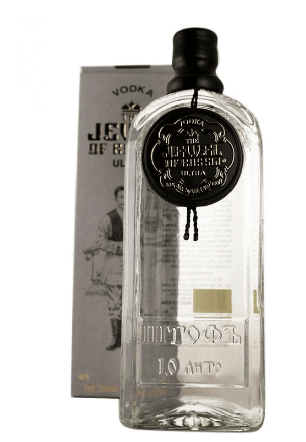 Jewel Of Russia Ultra Vodka 1L - Flask Fine Wine & Whisky