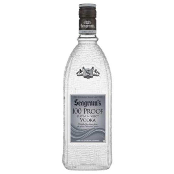 Seagrams 100 proof Vodka - Flask Fine Wine & Whisky