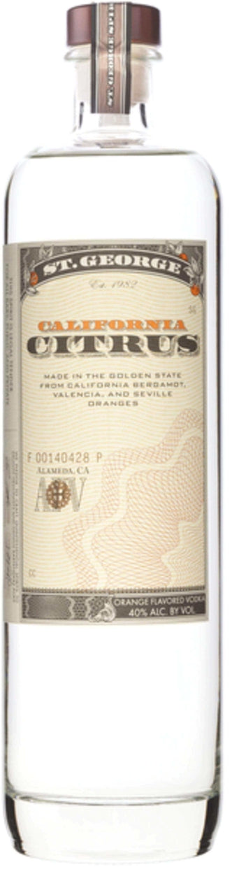 St. George California Citrus Vodka - Flask Fine Wine & Whisky