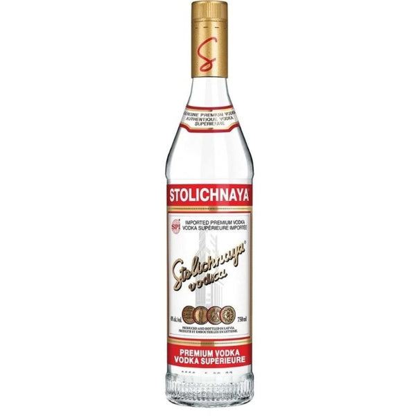 Stolichnaya Vodka 750ml - Flask Fine Wine & Whisky