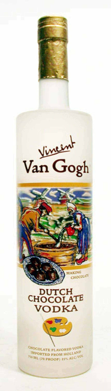 Van Gogh Dutch Chocolate Vodka Original Release - Flask Fine Wine & Whisky