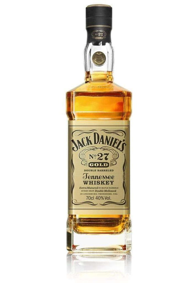 Jack Daniel's No. 27 Gold Double Barreled Tennessee Whiskey - Flask Fine Wine & Whisky
