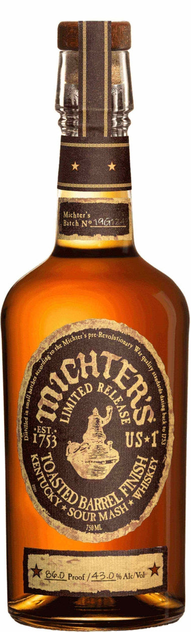 Michters US*1 Toasted Barrel Sour Mash - Flask Fine Wine & Whisky