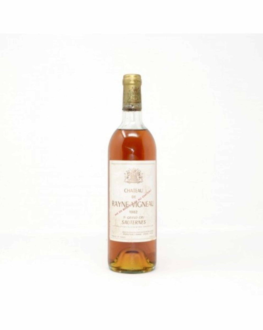 Chateau Rayne Vigneau Sauternes 1982 750ml - Flask Fine Wine & Whisky