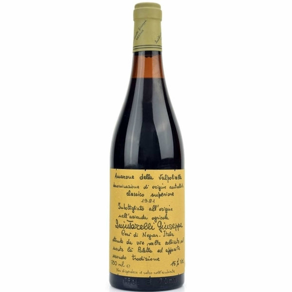 1981 Giuseppe Quintarelli Amarone Riserva - Flask Fine Wine & Whisky