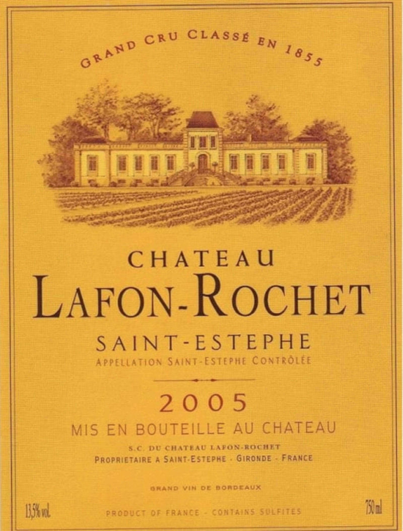 Chateau Lafon Rochet St-Estephe 2005 - Flask Fine Wine & Whisky