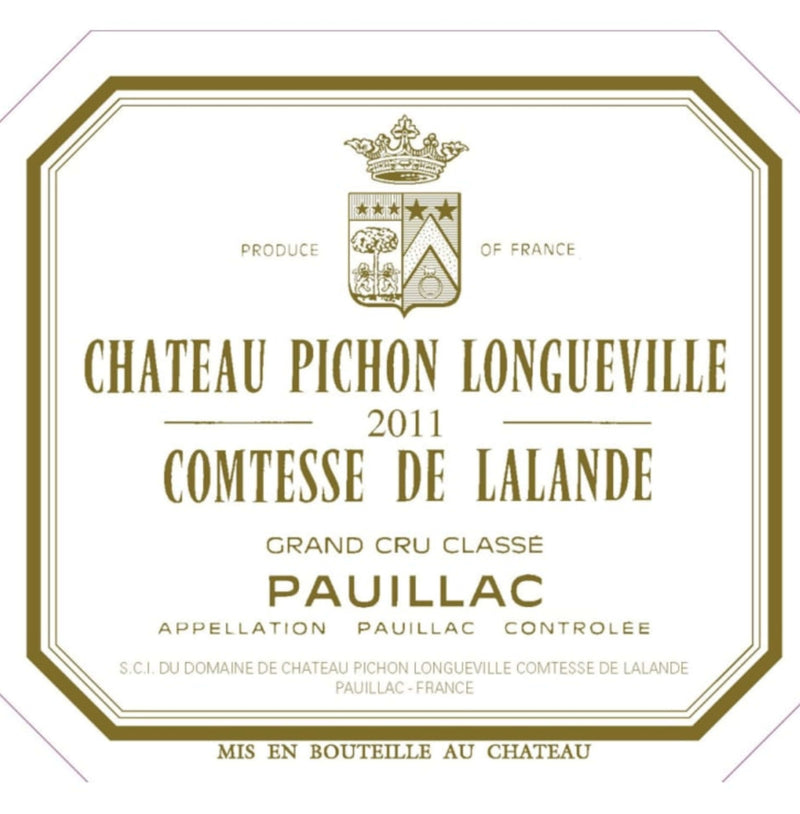 Chateau Pichon Comtesse de Lalande 2011 - Flask Fine Wine & Whisky
