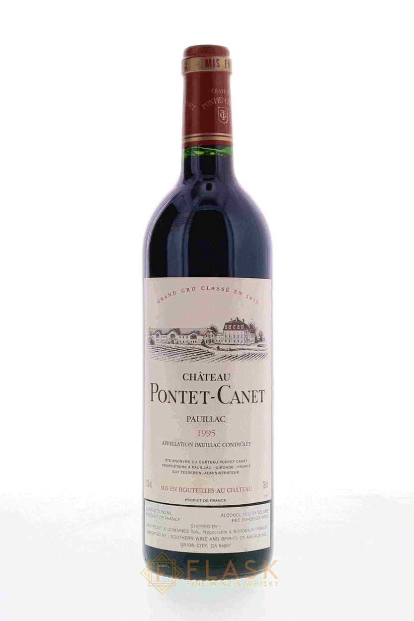 Chateau Pontet Canet 1995 - Flask Fine Wine & Whisky