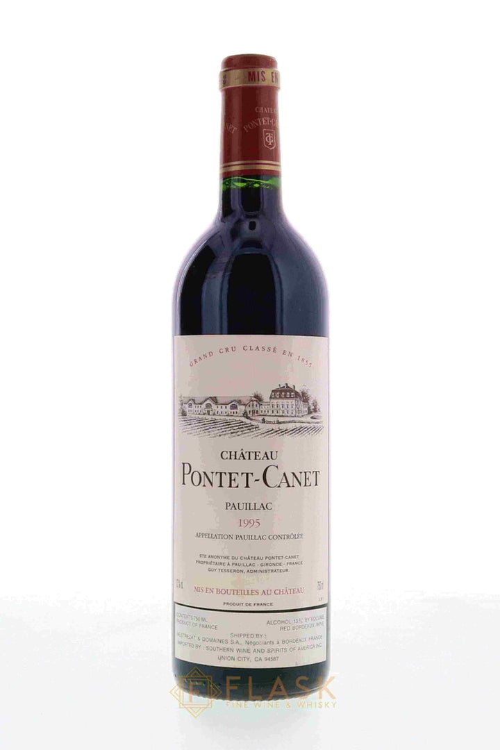 Chateau Pontet Canet 1995 - Flask Fine Wine & Whisky