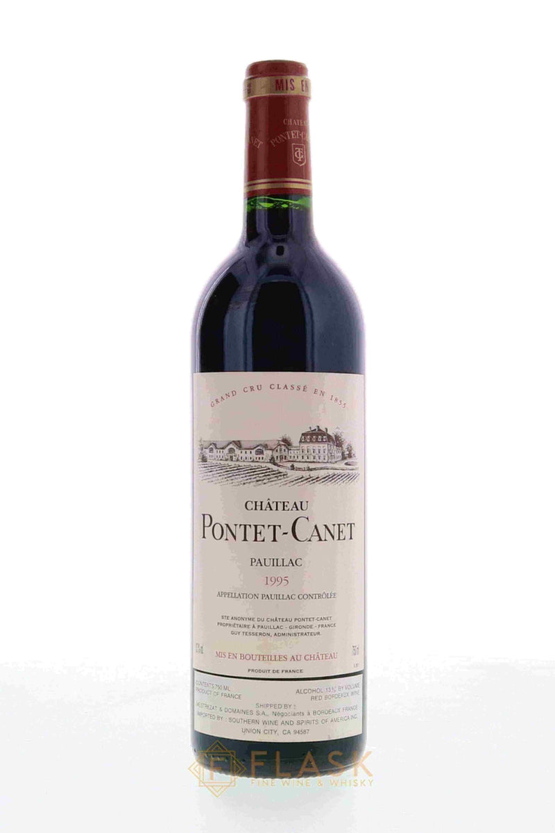 Chateau Pontet Canet 1995 - Flask Fine Wine & Whisky