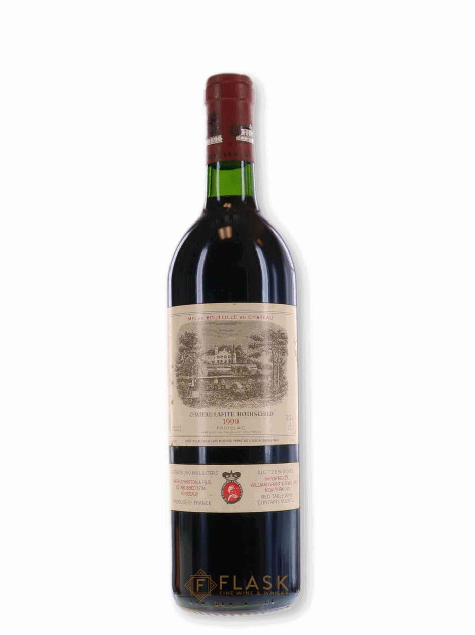 Chateau Lafite Rothschild Pauillac 1990 - Flask Fine Wine & Whisky