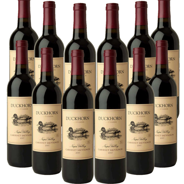 Duckhorn Napa Valley Cabernet Sauvignon 2017 12 Pack 750ml [Ships Free] - Flask Fine Wine & Whisky