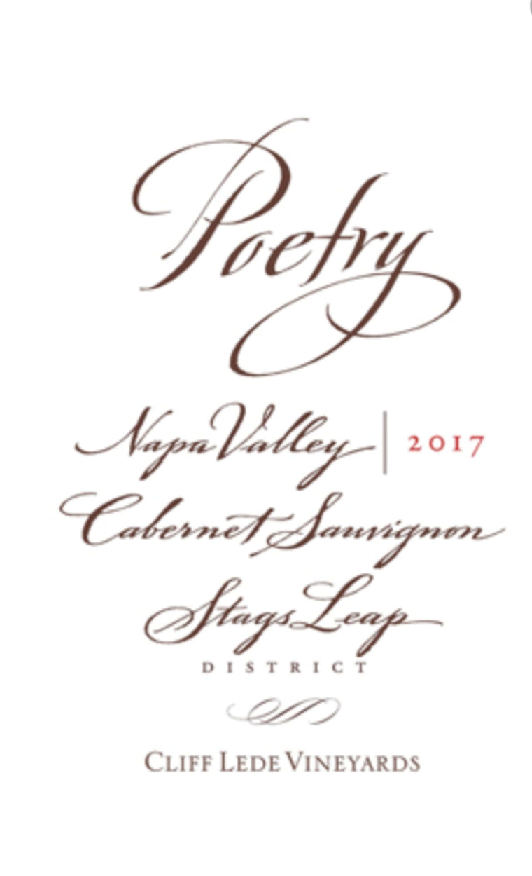 Cliff Lede Poetry Cabernet Sauvignon Stags Leap District 2017 - Flask Fine Wine & Whisky