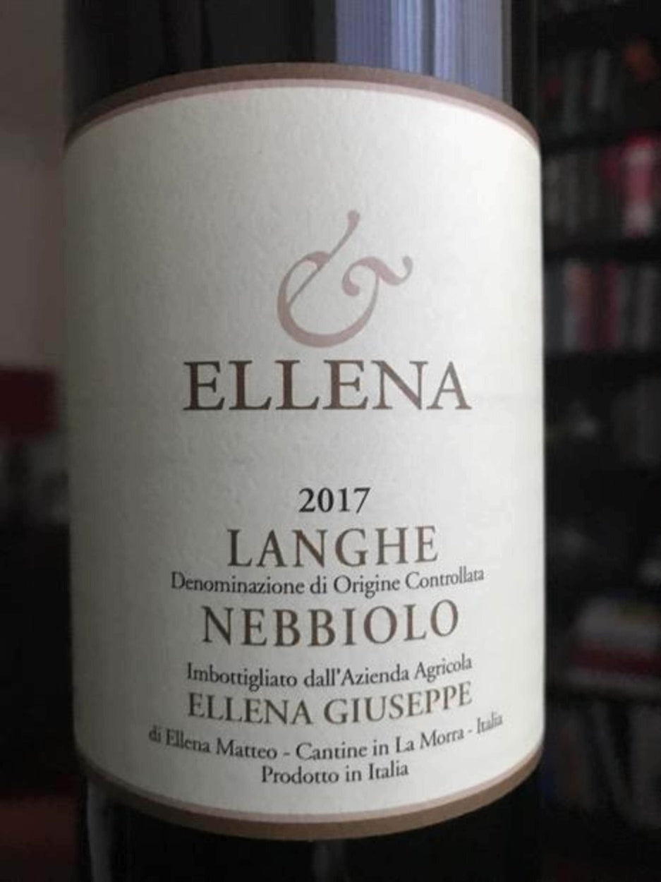 Ellena Giuseppe Langhe Nebbiolo 2017 - Flask Fine Wine & Whisky