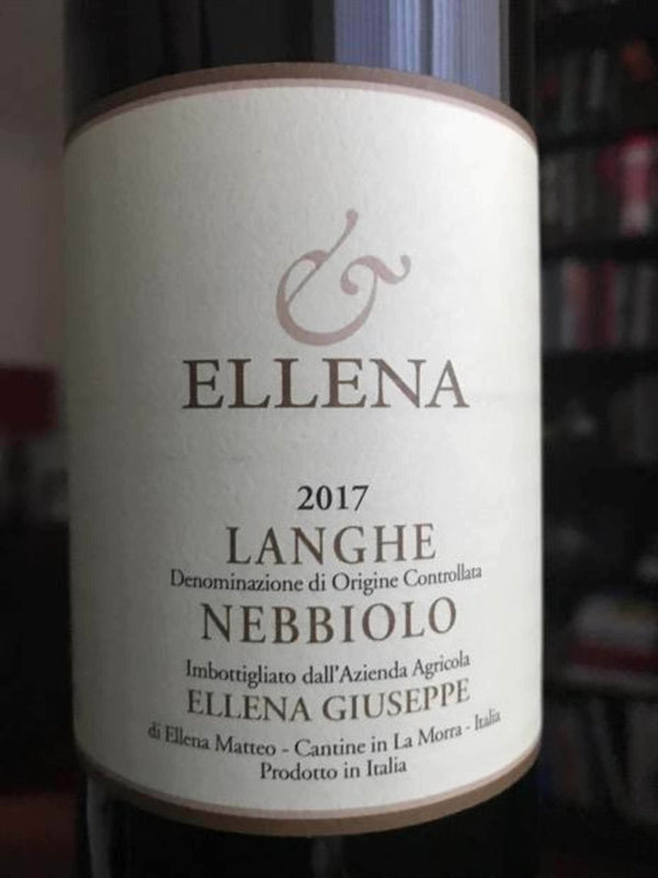 Ellena Giuseppe Langhe Nebbiolo 2017 - Flask Fine Wine & Whisky
