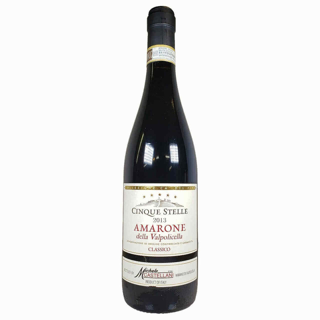 Michele Castellani Cinque Stelle Amarone della Valpolicella Classico 2013 - Flask Fine Wine & Whisky