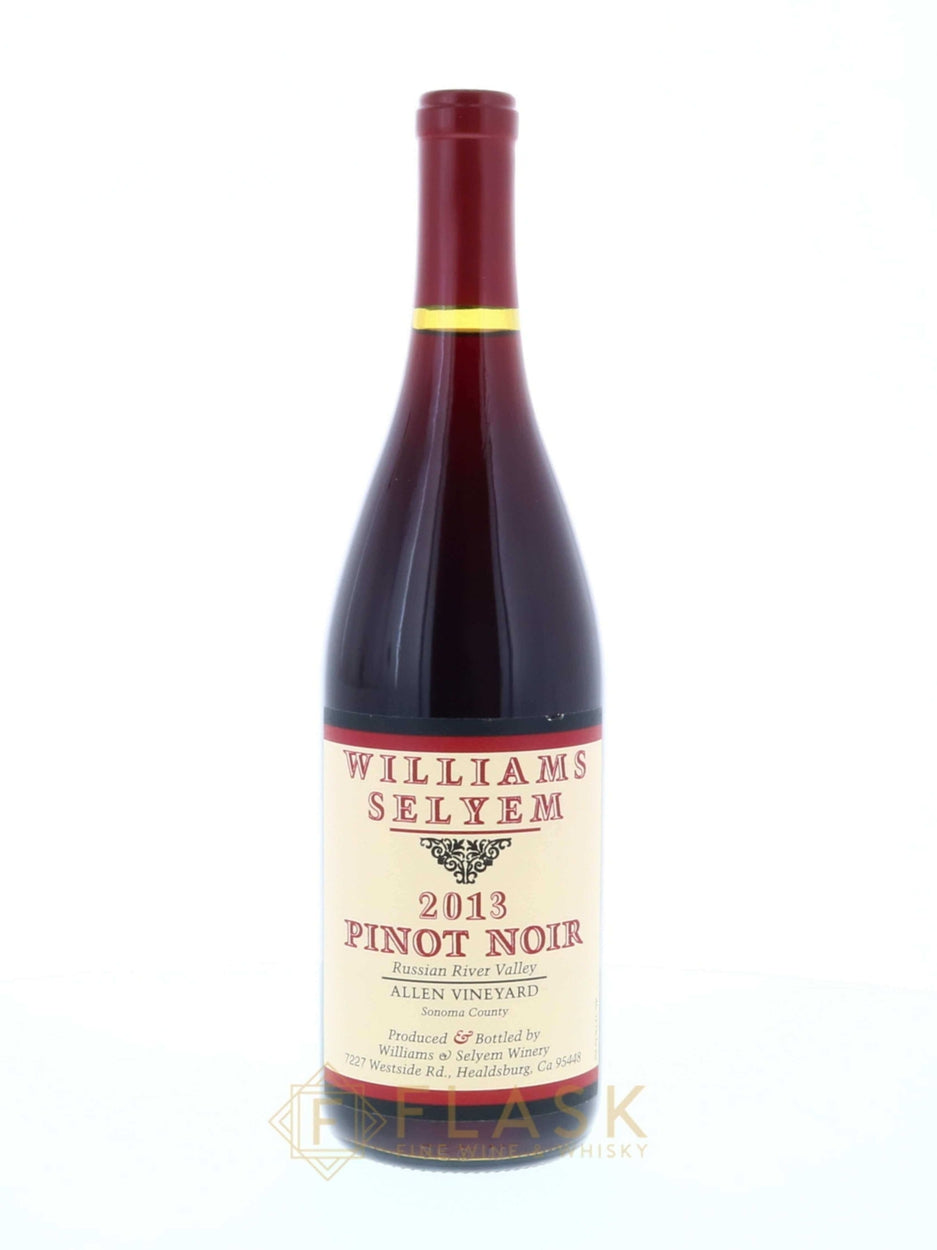 Williams Selyem Pinot Noir Allen Vineyard 2013 - Flask Fine Wine & Whisky