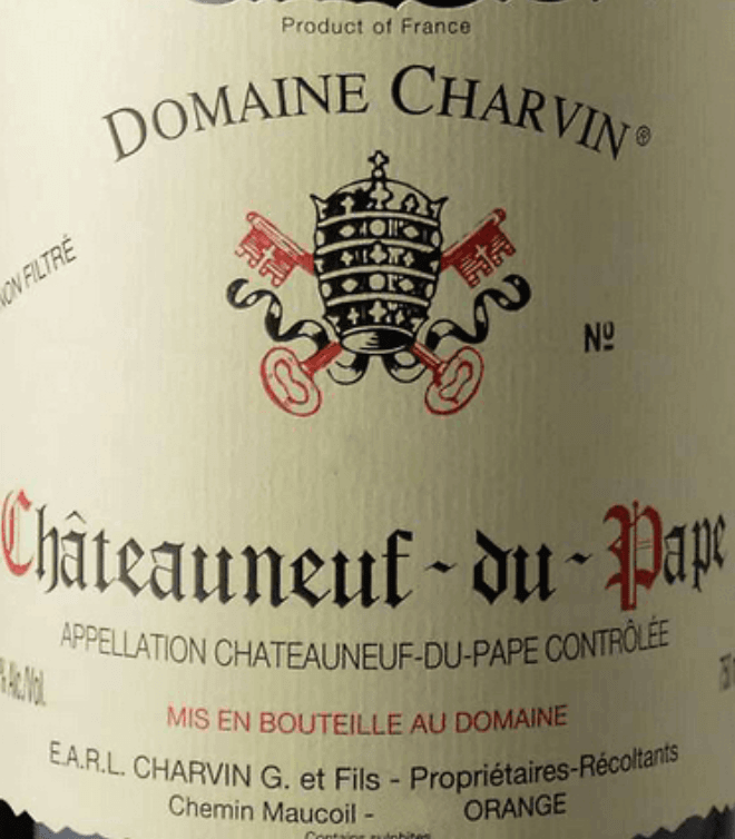 Charvin Chateauneuf-du-Pape 1994 - Flask Fine Wine & Whisky