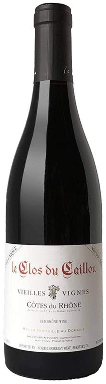 Le Clos du Caillou Cotes du Rhone Cuvee Unique Vieilles Vignes 2018 - Flask Fine Wine & Whisky