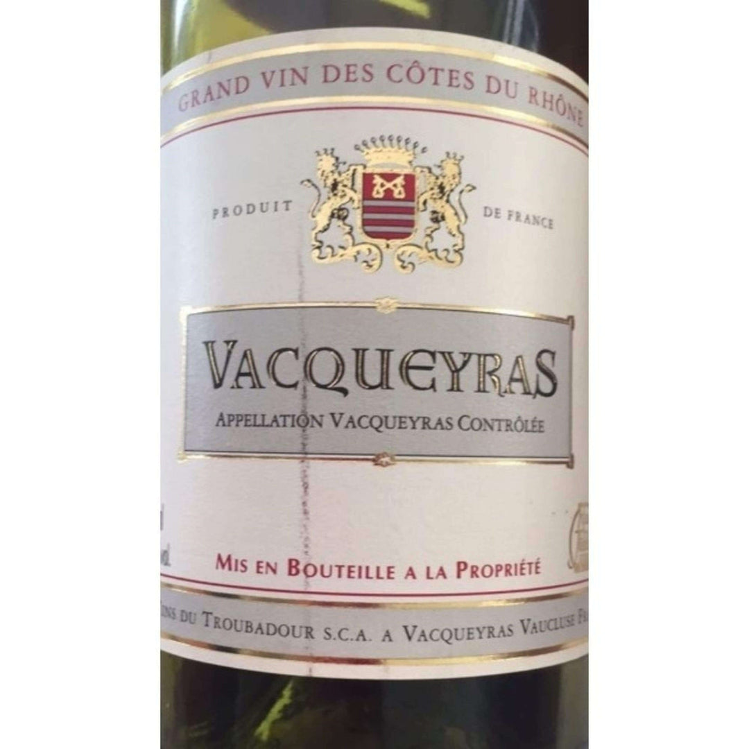 Les Vins de Troubadour Vacqueyras 1986 - Flask Fine Wine & Whisky