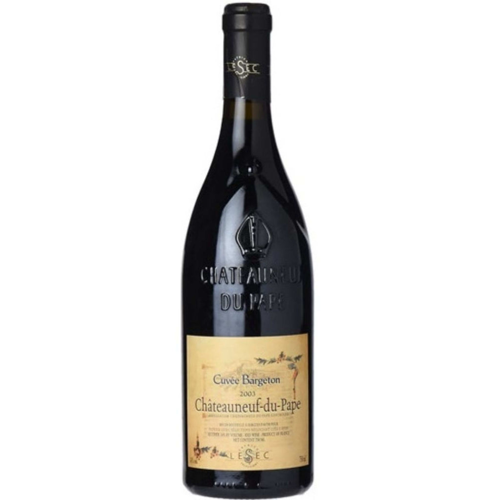Patrick Lesec Chateauneuf-du-Pape Bargeton 2003 - Flask Fine Wine & Whisky