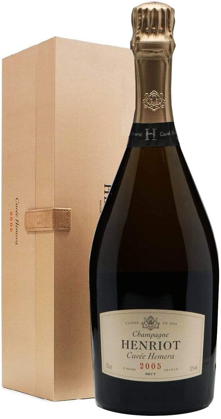 Henriot Champagne Cuvee Hemera Gift Box 2005 - Flask Fine Wine & Whisky