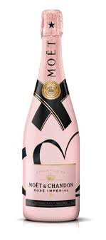 Moet & Chandon Champagne Rose Imperial Pink Bottle 750ml