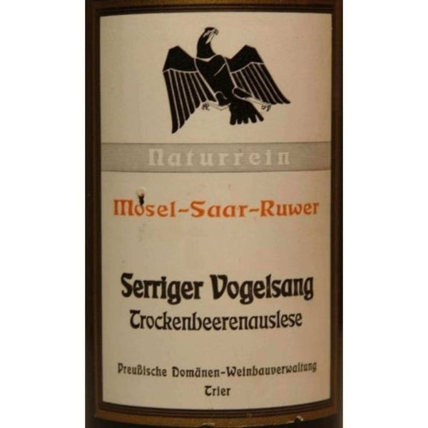 Trier Serriger Vogelsang Riesling Trockenbeerenauslese 1989 375ml - Flask Fine Wine & Whisky