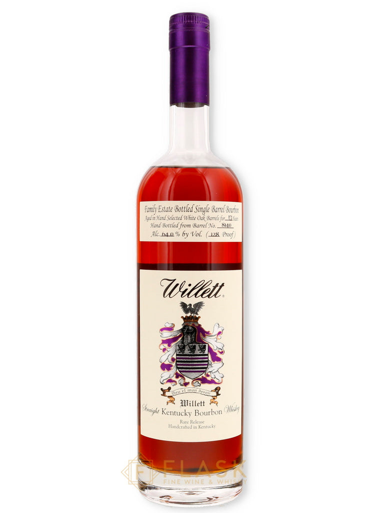 Willett Family Estate 13 Year Old Single Barrel Bourbon #8140 128 Proof - Flask Fine Wine & Whisky