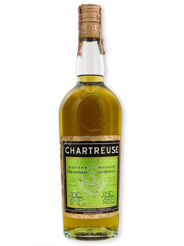 Chartreuse Voiron Green Vintage 1960s 700ml [Base Neck] - Flask Fine Wine & Whisky