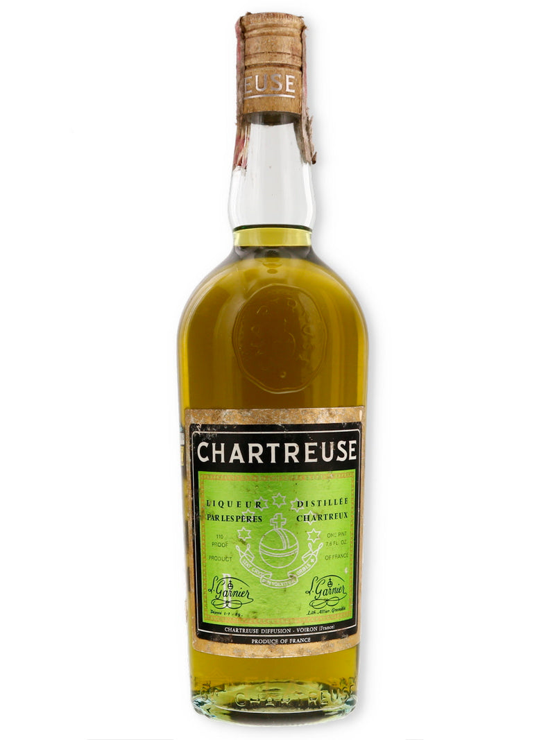 Chartreuse Voiron Green Vintage 1960s 700ml [Base Neck] - Flask Fine Wine & Whisky