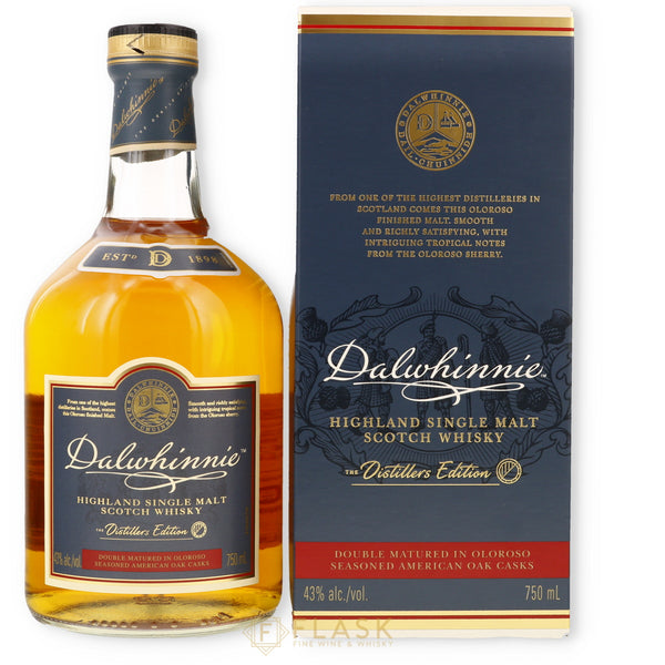 2022 Dalwhinnie Distillers Edition Double Matured in Oloroso Seasoned American Oak Cask Single Malt Scotch Whisky - Flask Fine Wine & Whisky