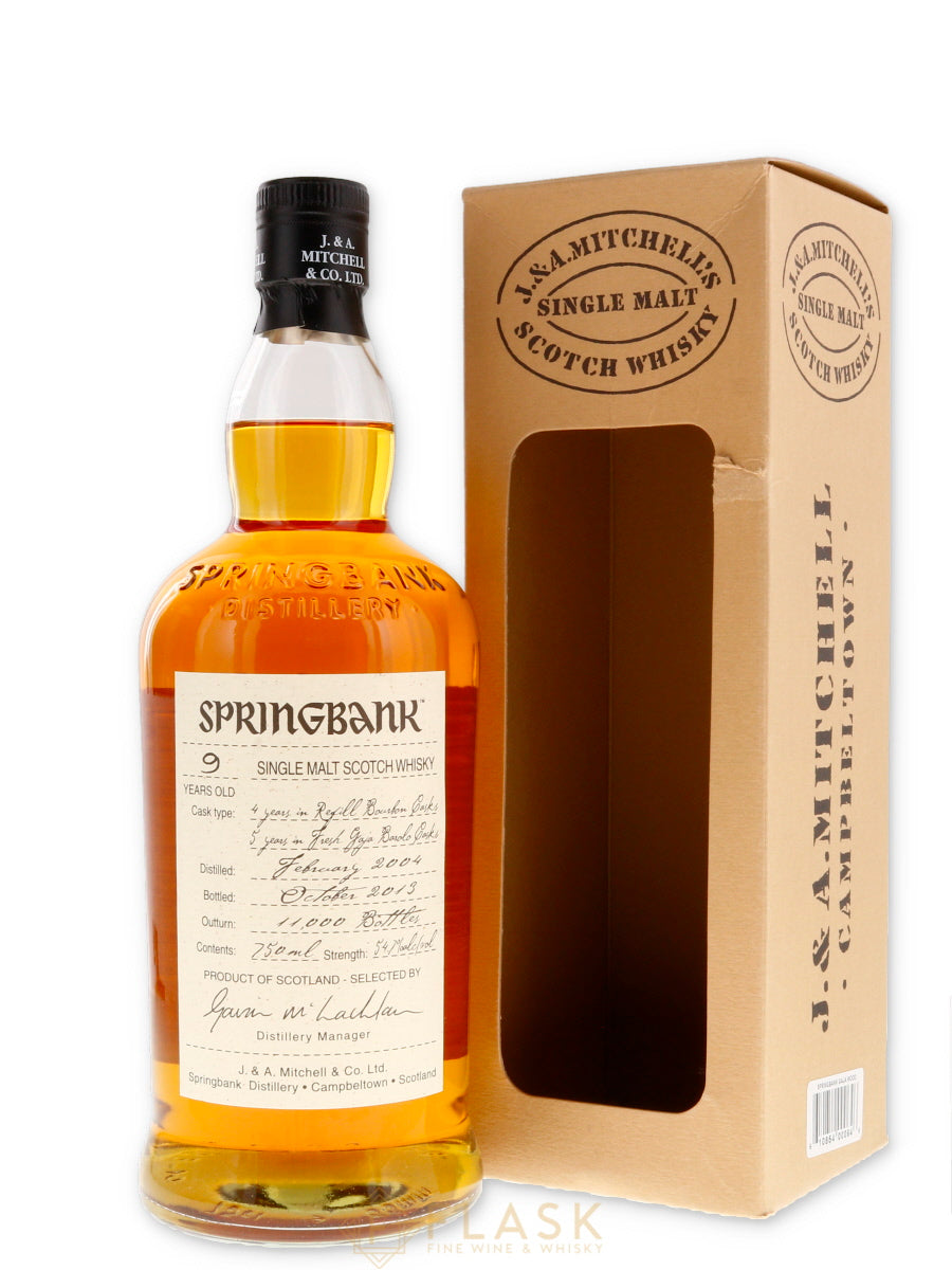 Springbank 2004 Gaja Barolo Cask 9 Year Old Single Malt - Flask Fine Wine & Whisky