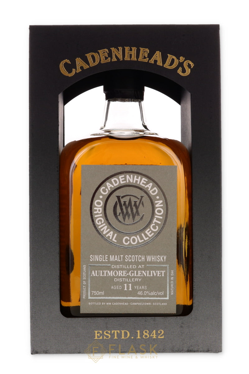 Cadenhead Aultmore Glenlivet Original Collection 11 Years  2010 - Flask Fine Wine & Whisky