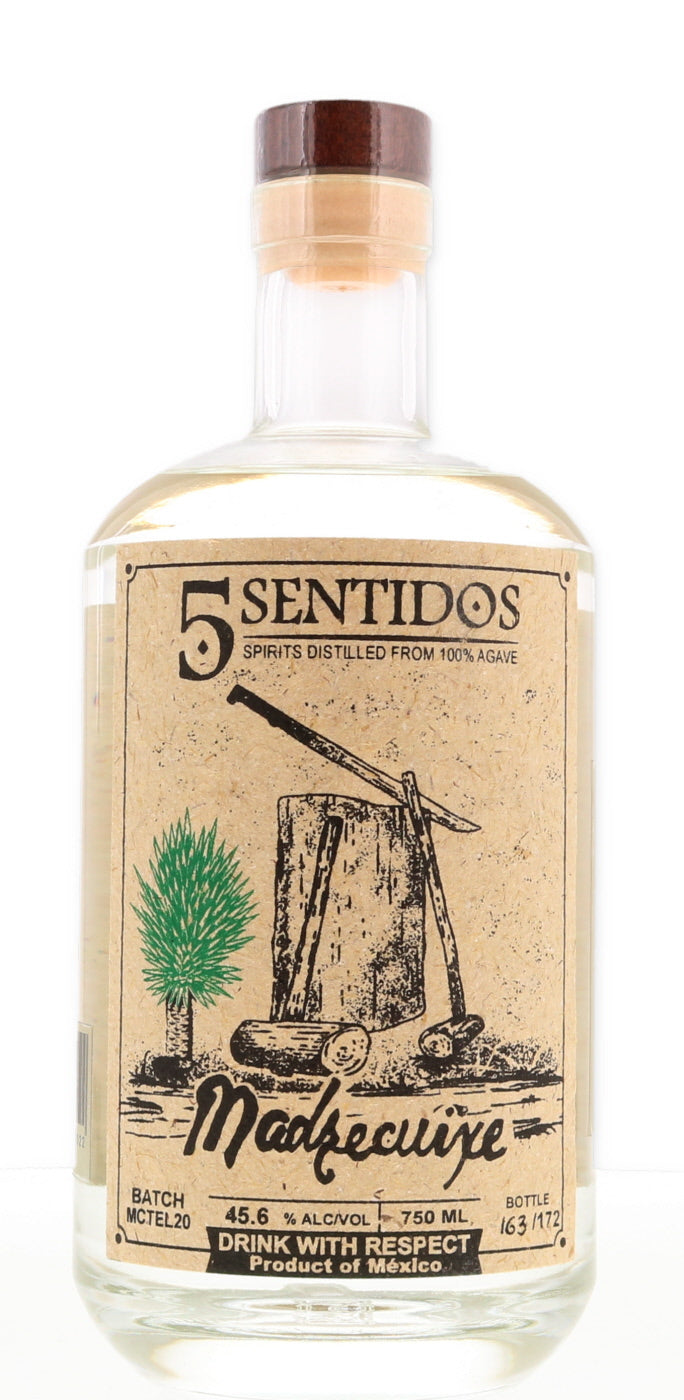 5 Sentidos Mexcal Madrecuixe Batch MCTEL20 - Flask Fine Wine & Whisky