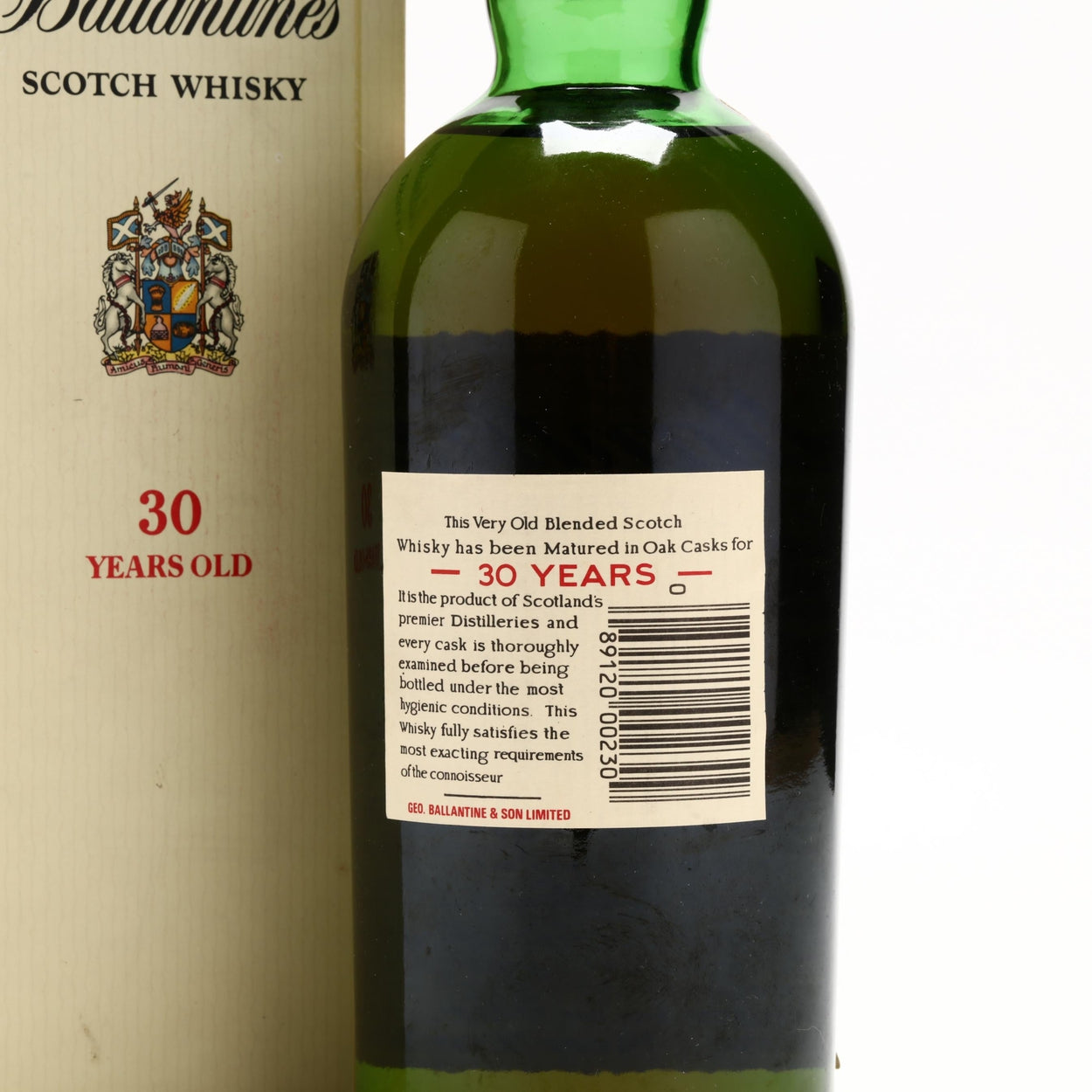 Ballantine's 30 Year Old Scotch Whisky 1980s | Flask Fine Wine