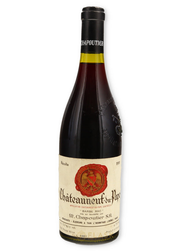 M. Chapoutier Chateauneuf-du-Pape Barbe Rac 1991 - Flask Fine Wine & Whisky