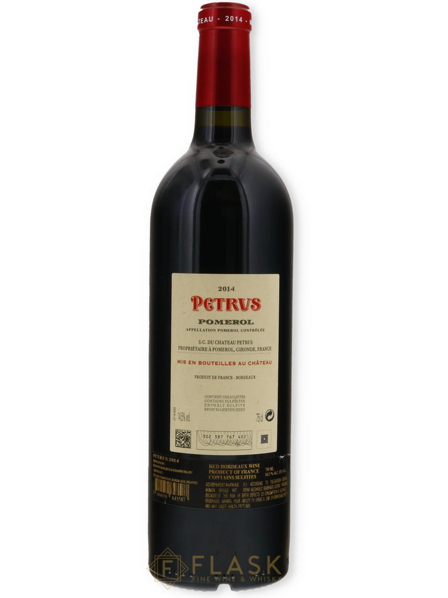 Petrus Pomerol 2014 - Flask Fine Wine & Whisky