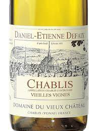 Daniel-Etienne Defaix Chablis Vieilles Vignes 2017 - Flask Fine Wine & Whisky