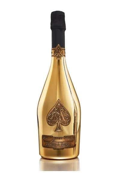 Armand de Brignac Ace of Spades Brut Gold Champagne - Flask Fine Wine & Whisky