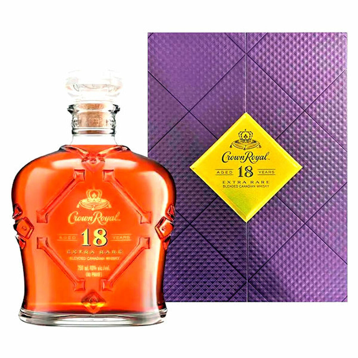 Crown Royal Extra Rare 18 Year Old Canadian Whisky | Canadian 