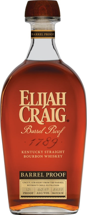 Elijah Craig Barrel Proof Bourbon Batch B522 121 Proof - Flask Fine Wine & Whisky