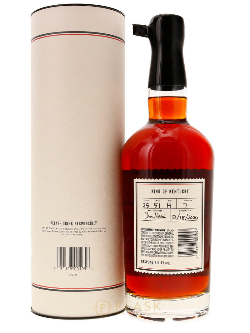 Brown Forman King of Kentucky 15 Year Old Single Barrel Bourbon 2022 Release 126.9 Proof - Flask Fine Wine & Whisky