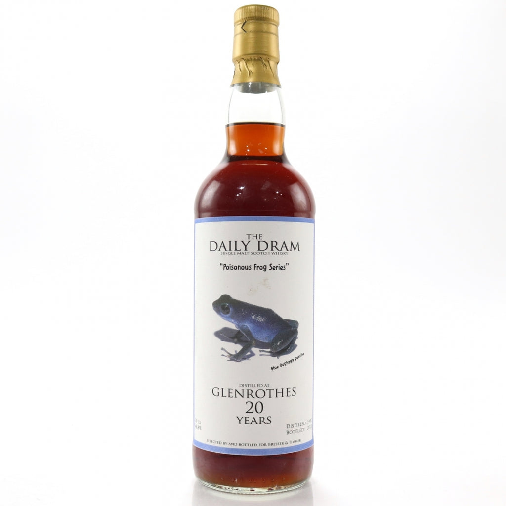 Glenrothes 1997 The Daily Dram Poisonous Frog Series 20 Year Old Single Malt - Flask Fine Wine & Whisky
