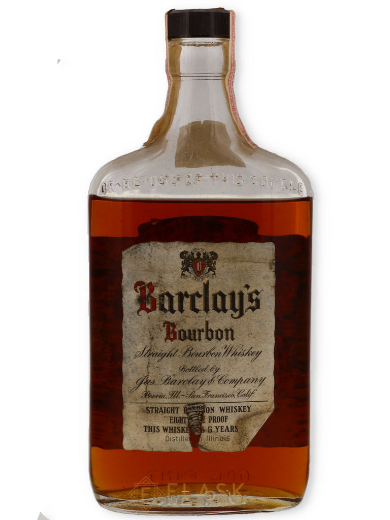 Barclays Straight Bourbon Whiskey 1956 Pint - Flask Fine Wine & Whisky