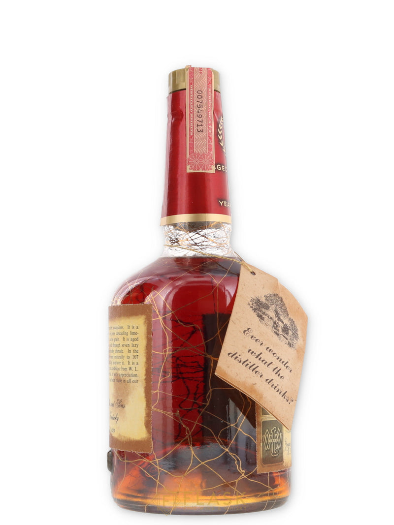 Old Weller Original 107 Proof 7 Year Old Bourbon Gold Vein 1977 / Stitzel-Weller - Flask Fine Wine & Whisky
